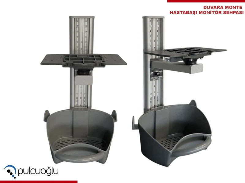 Duvara Monte Hastabaşı Monitör Sehpası