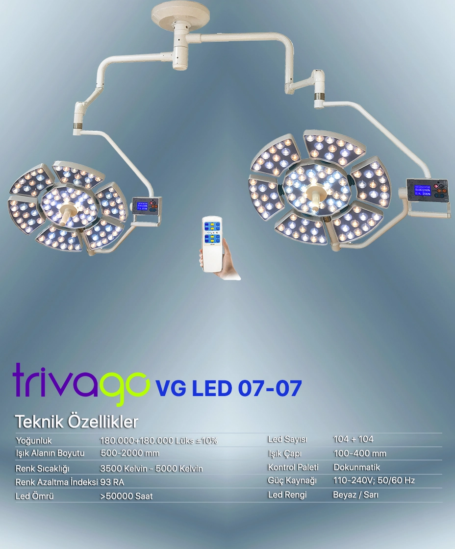                                  Trivago VG Led 0707 Ameliyat Lambası